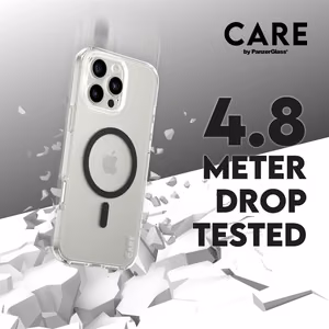 CARE by PanzerGlass Flagship чехол iPhone 16 Pro Max 6.9" черный/черный MagSafe 1348