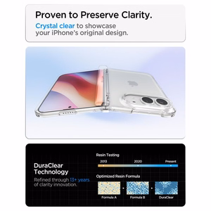 Spigen Ultra Hybrid Pro  iPhone Duo ümbris, läbipaistev