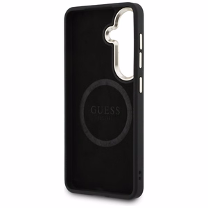 Guess ümbris Saffiano Peony Embossed Ring MagSafe Samsung Galaxy S26 must
