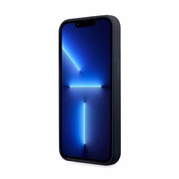 BMW Silikoonist allkirjastatud ümbris iPhone 13 Pro Max 6.7" jaoks - tumesinine