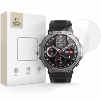 Tech-Protect Glass Fit+ 2-pack Karastatud klaas Amazfit T-Rex 3 Pro 48mm - läbipaistev