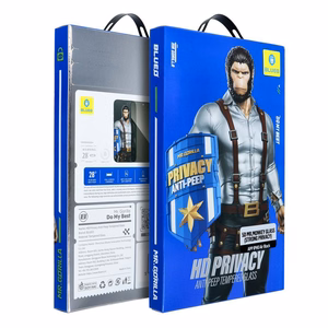 Karastatud klaas 5D Mr. Monkey Glass (Strong Privacy) Apple iPhone Air must