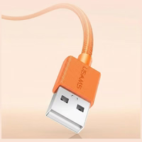 Kaabel USAMS U92 18W USB-C - USB-A 1.2m oranž