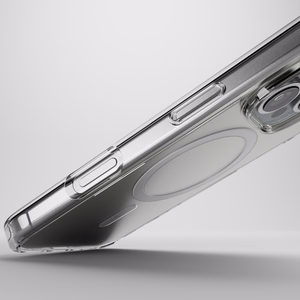 Силиконовый чехол Puro Impact Clear D3O MagSafe для iPhone 16 Pro - прозрачный