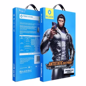 5D Mr. Monkey Glass - jaoks Samsung Galaxy S25 Plus must (Strong Lite)