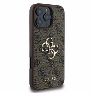 Guess 4G Big Logo iPhone 16 Pro Max Ümbris - Brown