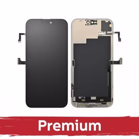 LCD ekraan ühilduv iPhone 15 Pro must (Hard OLED / Premium) /*Removable IC*/