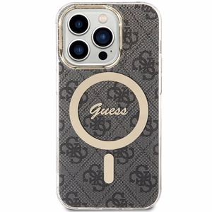 Guess IML 4G MagSafe ümbris jaoks iPhone 15 Pro - must