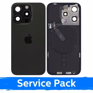 Tagakaas ühilduv Apple iPhone 15 Pro / Black Titanium / (Service Pack)