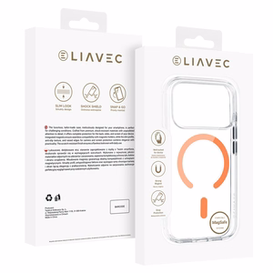 Liavec Pure чехол Iphone 17 Pro Max papaya