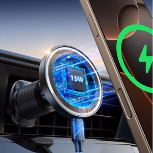 Car laadija-hoidja magnetic Joyroom JR-ZS502 MagSafe 15W (air vent/dashboard) must