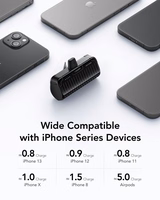 Powerbank Veger PlugOn (W0558P) PD QC3.0 2,4A 20W 5000 mAh with a built-in connector Lightning must