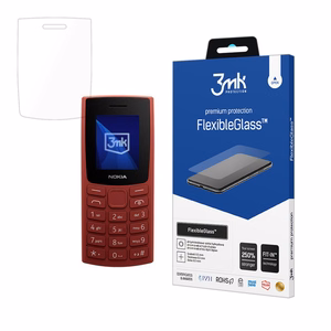 Hübriidklaas 3mk FlexibleGlass jaoks Nokia 105 4G (2023)