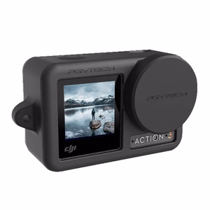 Silikoon Kumm Ümbris PGYTECH jaoks OSMO Action (must)