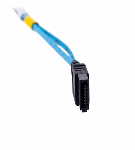 Supermicro 4 x ümmargune SATA kaabel 0,56 m Must, Sinine, Valge