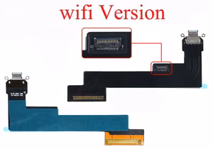 Flex jaoks iPad Air 2020 4th 10.9 WiFi jaoks charging connector Must ORG