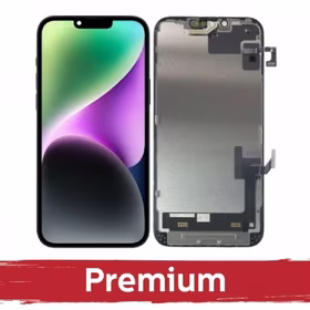 LCD ekraan ühilduv iPhone 14 Must (INCELL / Premium) /*Removable IC*/