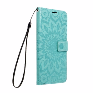 MEZZO Book ümbris jaoks SAMSUNG S21 FE mandala roheline