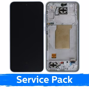 LCD ekraan ühilduv Samsung A356 A35 5G raamiga / Ice Blue / (Service Pack)