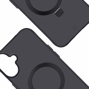 3mk Smoke Ümbris Mag&Alus jaoks iPhone 17 - must