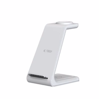 Tech-Protect QI15W-A36 3in1 Charging Station jaoks Apple - valge