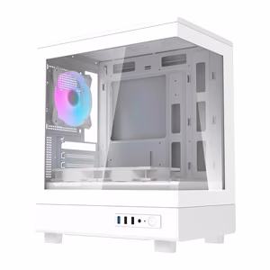 Darkflash DB330M computer ümbris + 3 fans (valge)