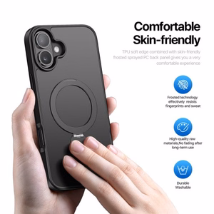 Ümbris Dux Ducis "Yind 360 Ring Stand" Apple iPhone 16 must