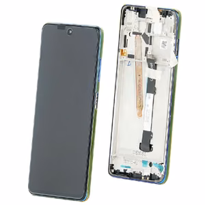 LCD screen Xiaomi Poco X3 Pro/X3/X3 NFC koos touch screen koos frame Frost Sinine original (service pack)