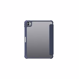 AmazingThing Titan Pro Case for iPad Pro 11" M5 with 720° Rotation Stand and Stylus Holder - Navy Blue