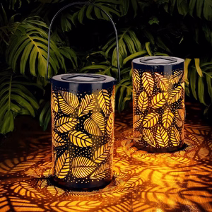 Forever Light Solar LED lamp Moroccan leaves SUNARI FLS-210