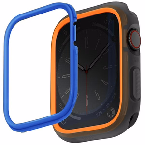 Uniq Moduo ümbris jaoks Apple Watch 45 / 44 mm oranž-sinine