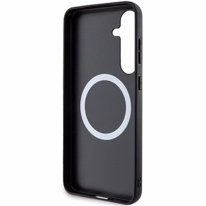 BMW Carbon Tricolor Line MagSafe ümbris Samsung Galaxy S24+ must