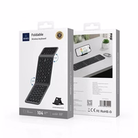 WiWU - Juhtmevaba Foldable Keyboard FMK-05 - must