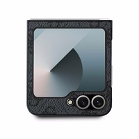 GUESS ümbris jaoks SAMSUNG Z Flip 6 GUHCZF64GMGGR (PU 4G Leather Metal Logo) must