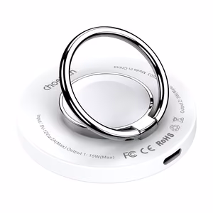 MagSafe Choetech T603-F inductive laadija with hoidja - valge