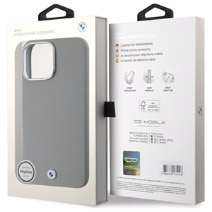 BMW Sign Full Wrapped Metal MagSafe Ümbris jaoks iPhone 16 Pro Max - hall