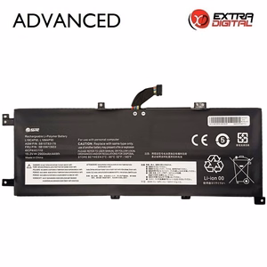 Sülearvuti aku LENOVO L18M4P90, 2900 mAh, Extra Digital Advanced