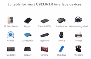ORICO 4-Port USB 3.0 Jaotur USB 3.0 W5P-U3-030