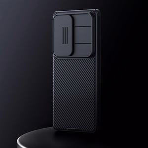 Nillkin CamShield Pro Ümbris jaoks Samsung S25 Ultra with Camera Cover - must