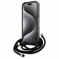 Karl Lagerfeld IML Crossbody Monogram Karl & Choupette Head MagSafe Ümbris jaoks iPhone 16 Pro Max - must