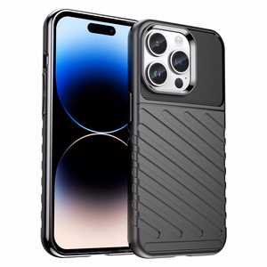Thunder Case iPhone 14 Pro soomustatud ümbris must