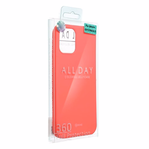 ROAR case ALL DAY COLORFUL JELLY jaoks IPHONE 17 Pro Max peach roosa