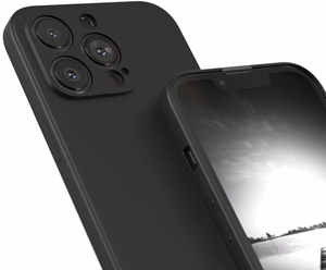 Ümbris Liquid Silicone 1.5mm Xiaomi Redmi Note 14 Pro 5G/Poco X7 must