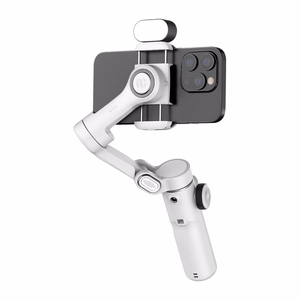 AOCHUAN X2 stabilisaator RGB valgustusega (valge)