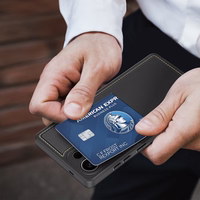 Dux Ducis Rafi II Ümbris jaoks Samsung Galaxy S25 Ultra with Stand and Wallet - must