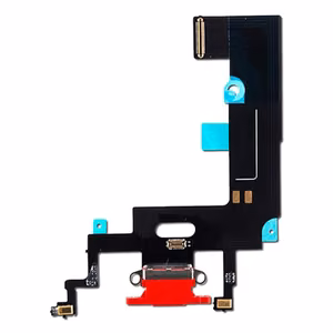Flex iPhone XR laadimispistiku mikrofoniga punane originaal (kasutatud Grade A)