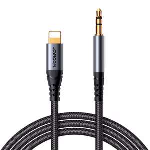 Audio kaabel Joyroom SY-A06 Lightning to 3,5mm 1.2m must