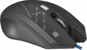 Defender Forced GM-020L juhtmega optiline mänguhiir, USB Type-A, 3200 DPI
