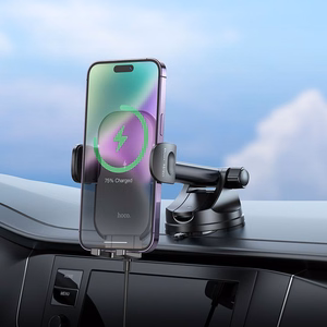 Juhtmevaba car phone Hoidja Hoco 15 W windshield / dashboard HW5 must