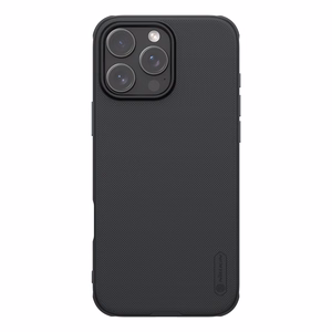 Nillkin Super Frosted Shield Pro ümbris jaoks iPhone 16 Pro - must